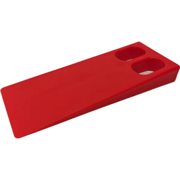 PLASTIC WEDGE - LARGE (for paper piles) 200x80mm